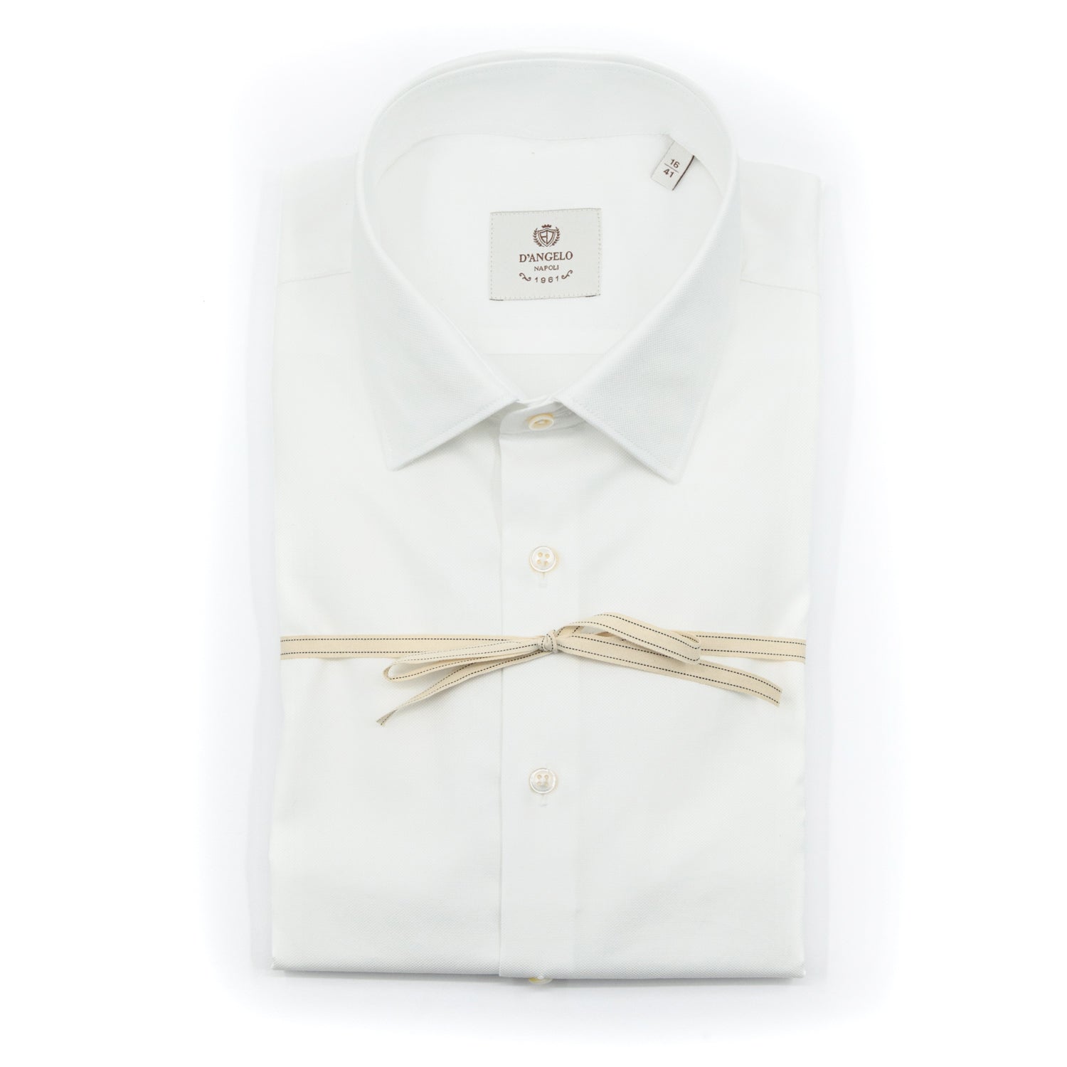 Camicia Bianca in Cotone Premium