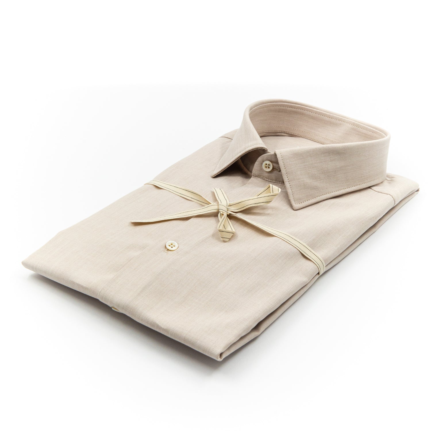 Camicia Beige in Cotone