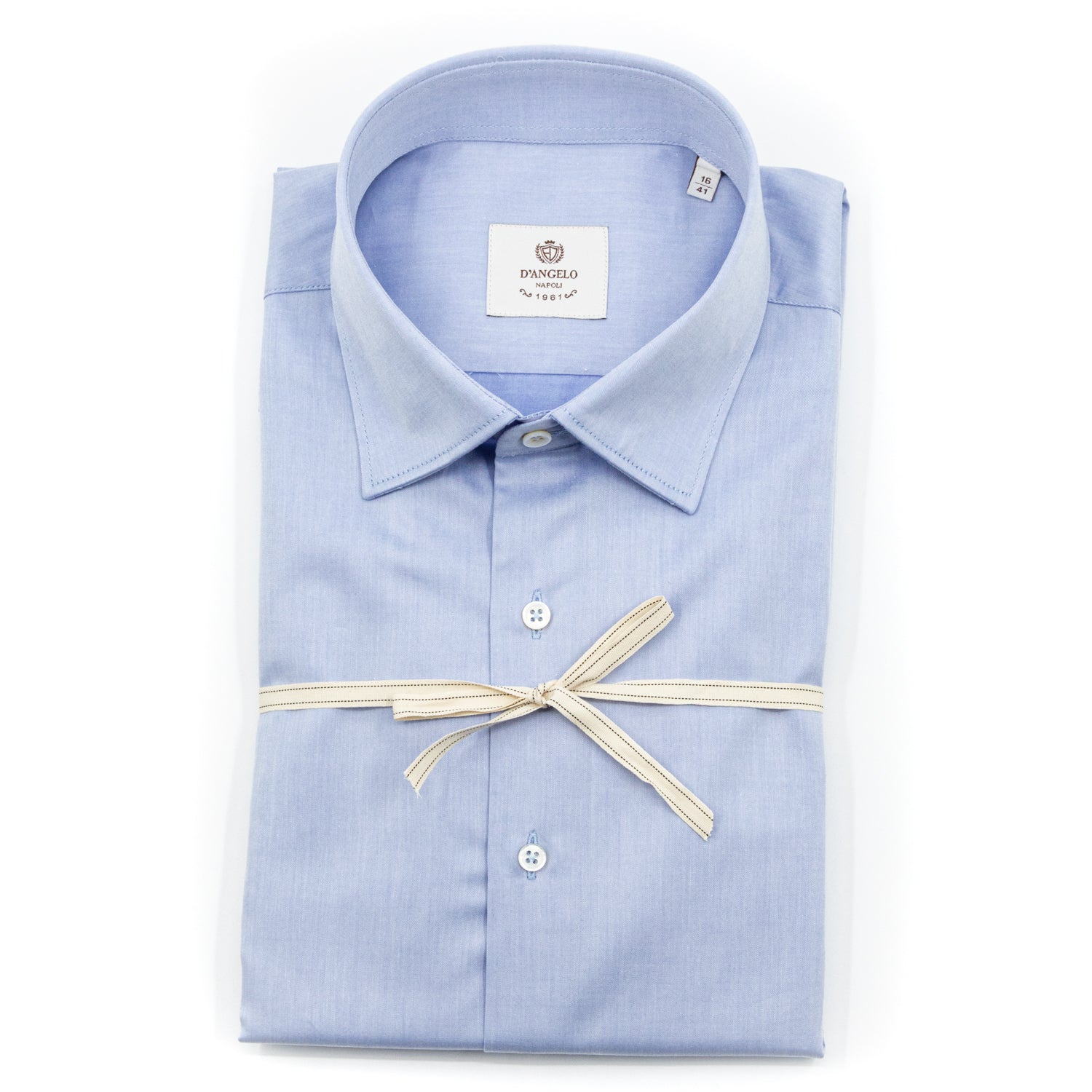 Camicia Azzurro Chiaro Tinta Unita