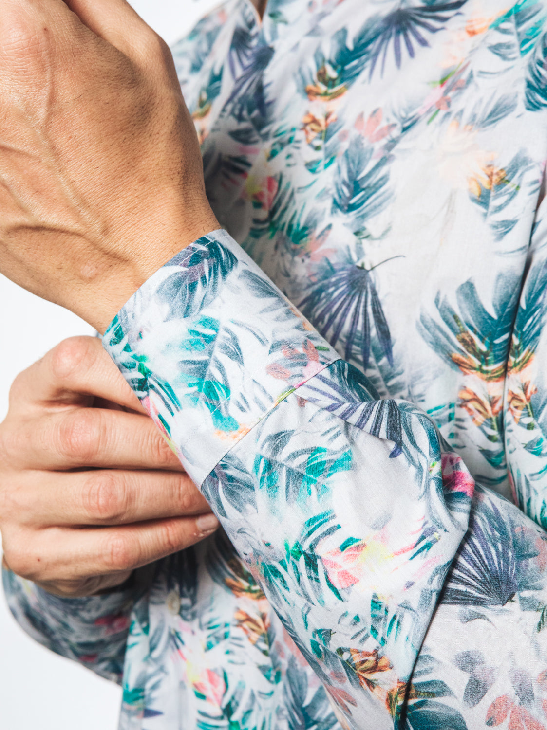 Camicia Fantasia Tropicale Soft Multicolor