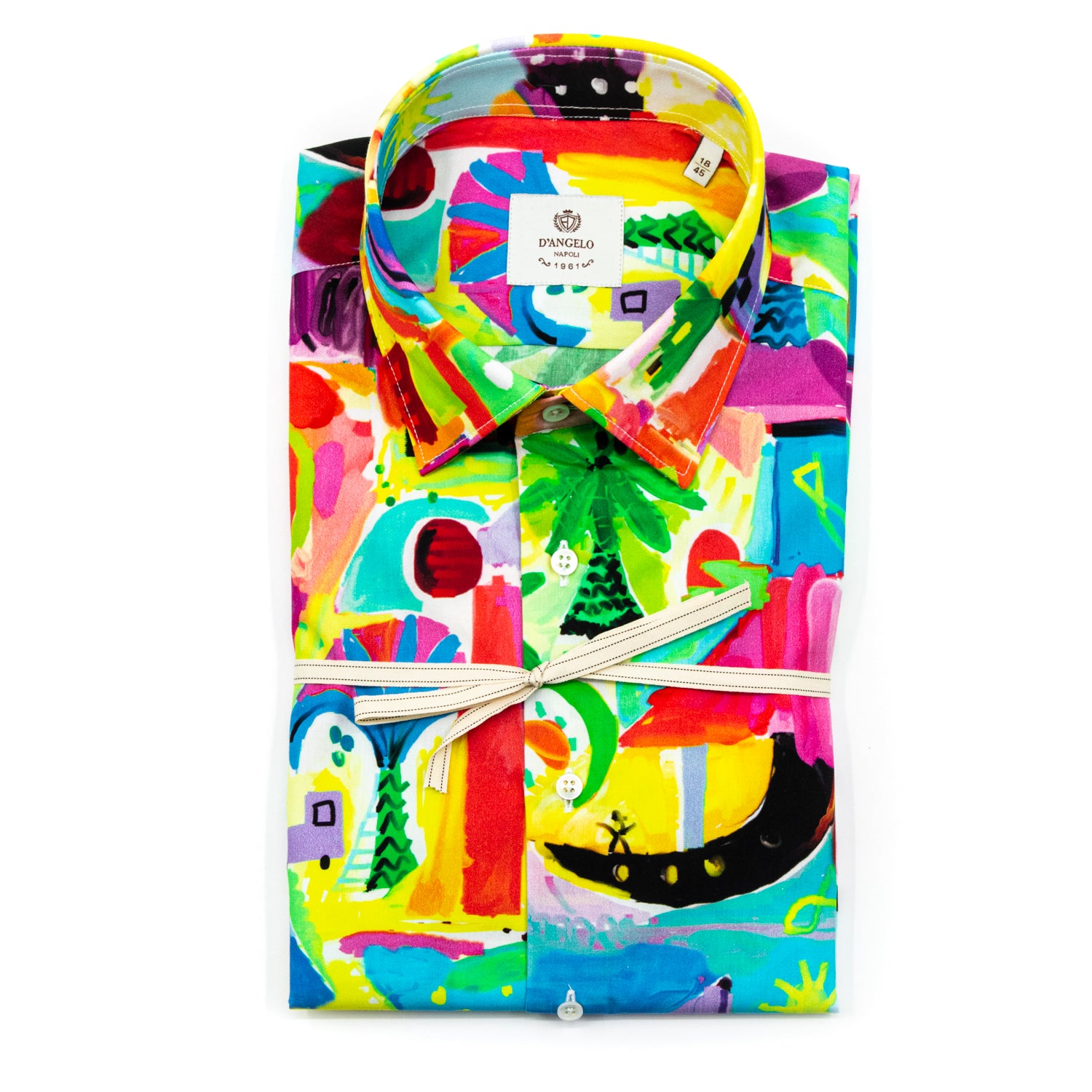 Camicia Fantasia Artistica Multicolor