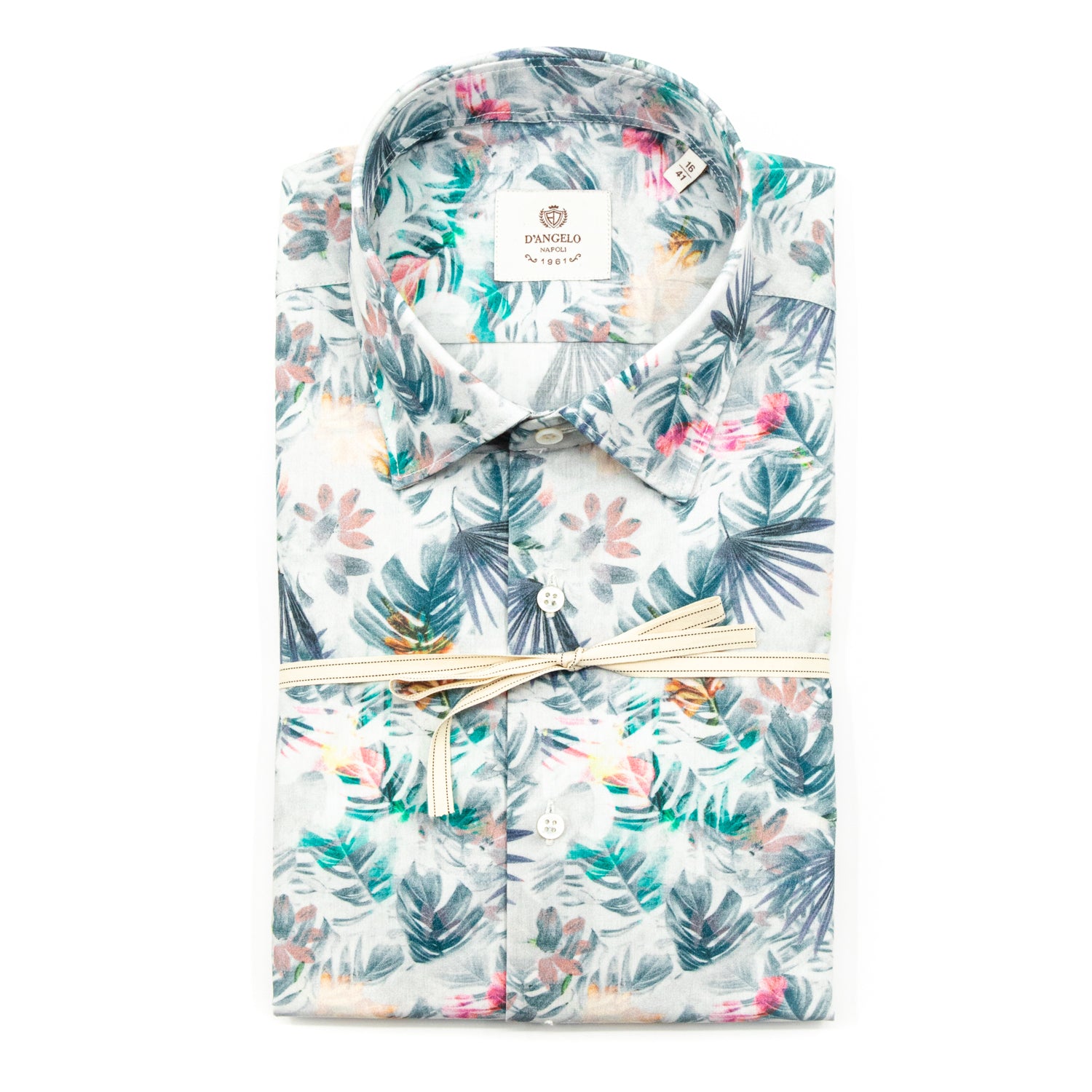 Camicia Fantasia Tropicale Soft Multicolor