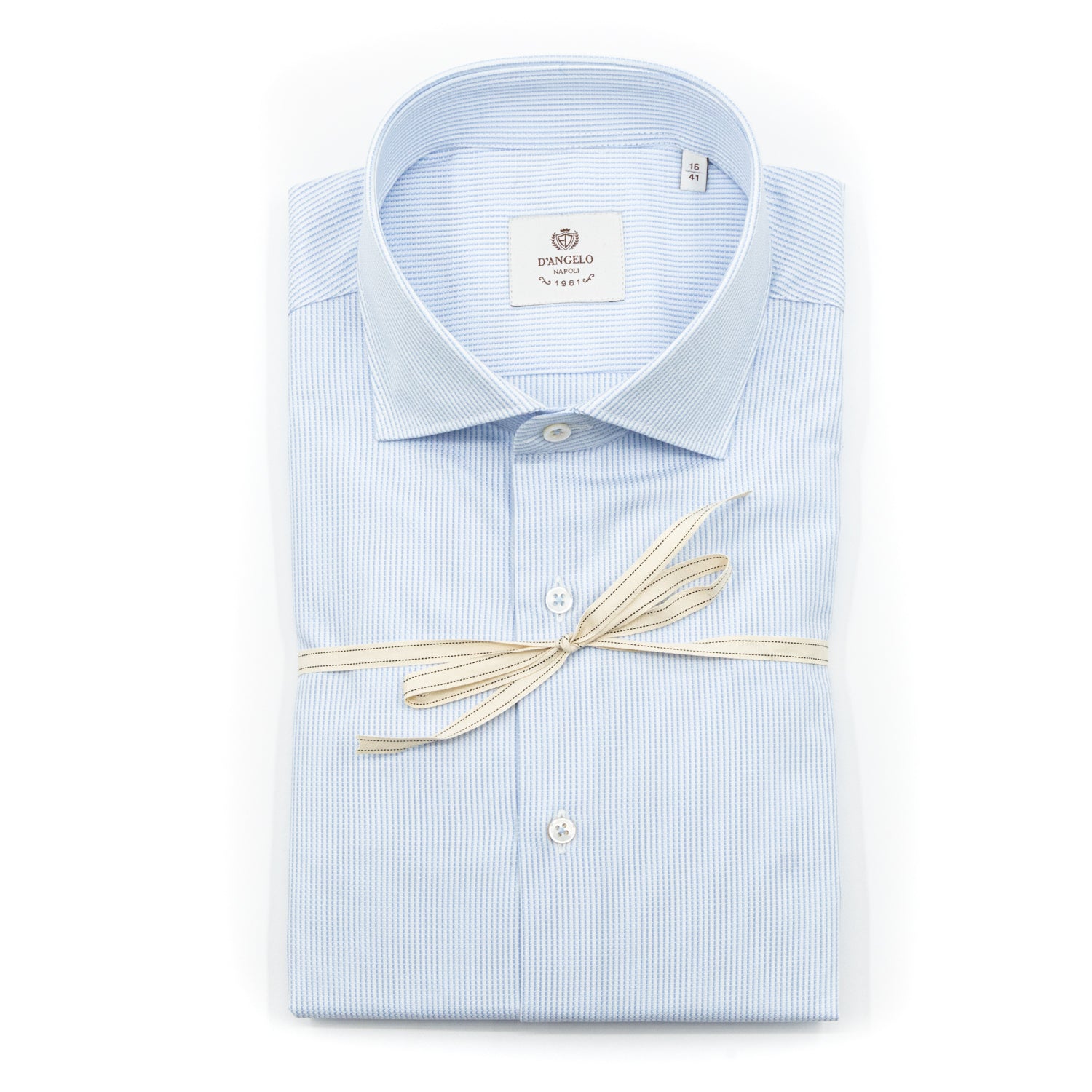 Camicia Azzurro a Righe Sottili