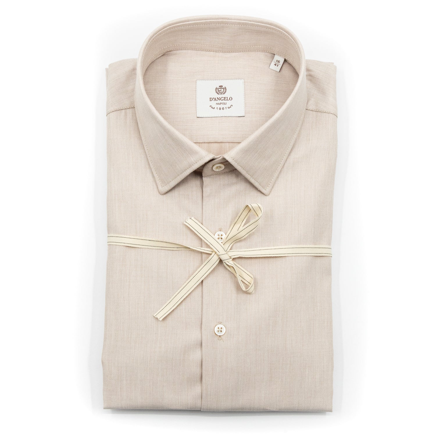 Camicia Beige in Cotone