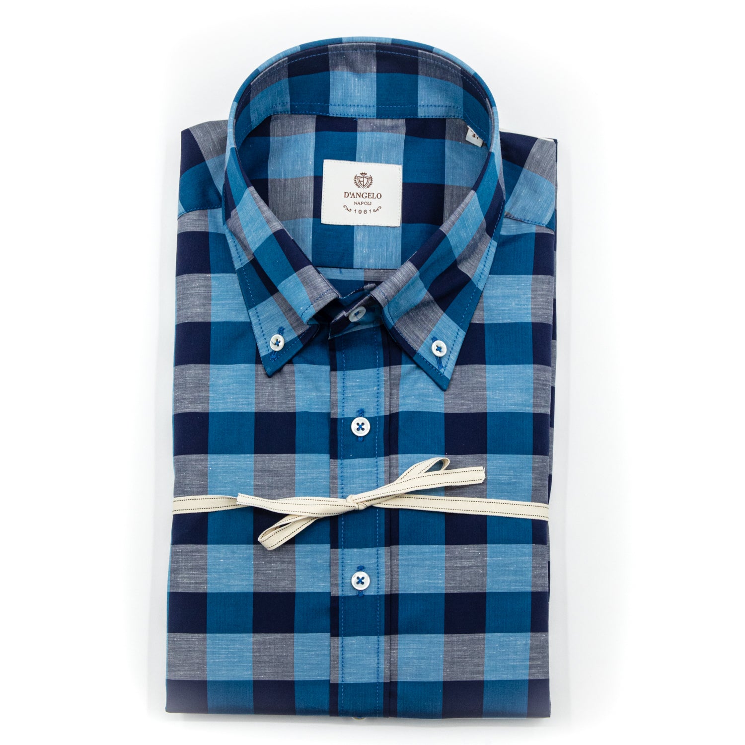 Camicia Quadri Blu e Azzurro