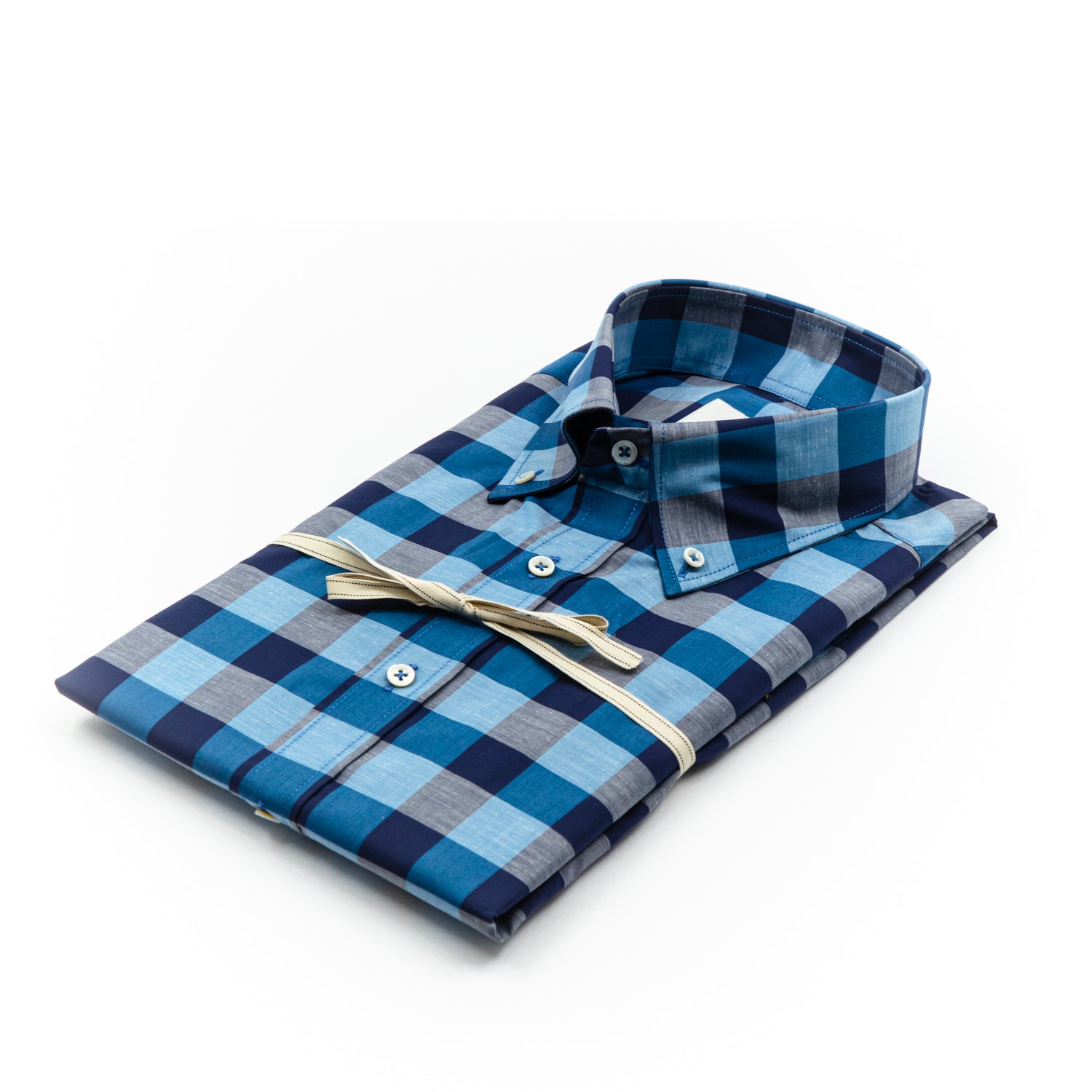 Camicia Quadri Blu e Azzurro
