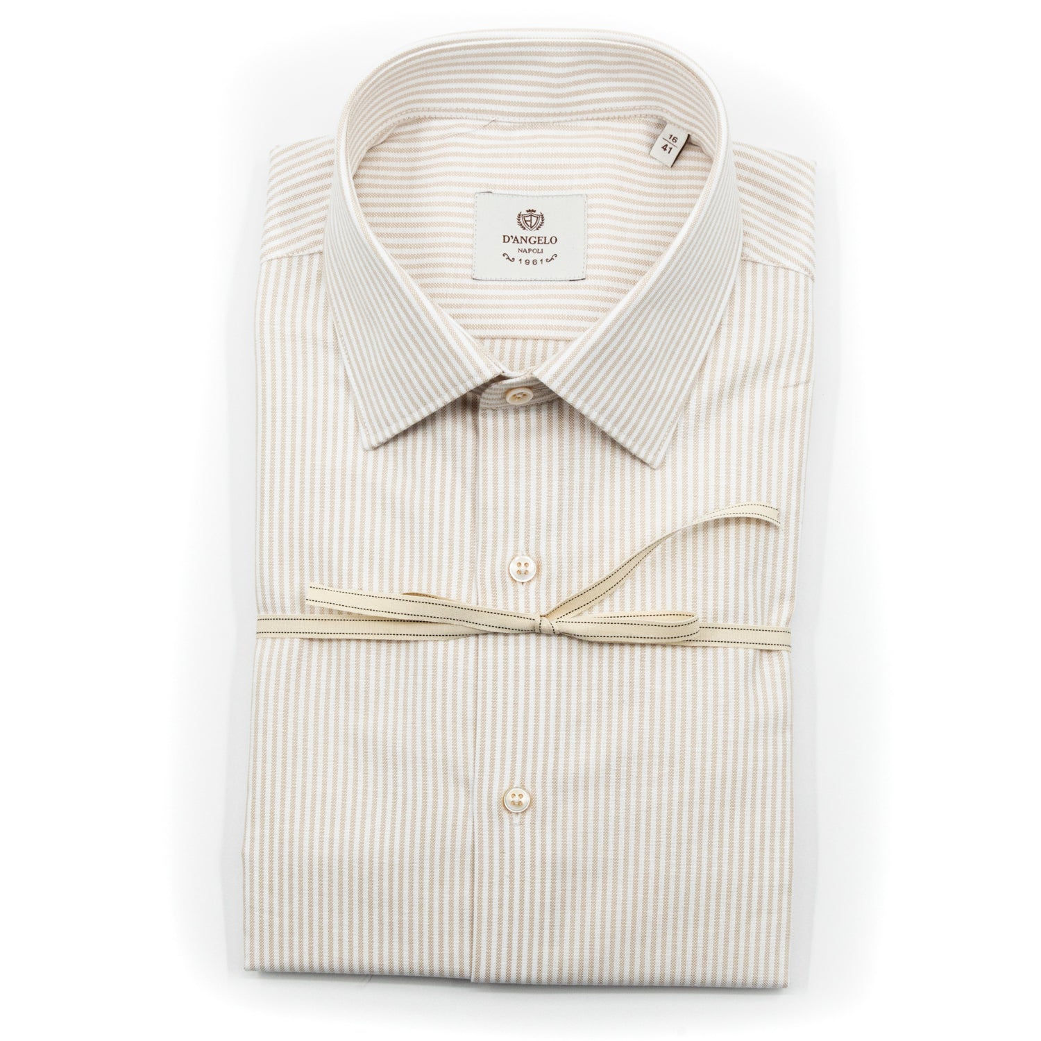 Camicia Riga Sottile Beige
