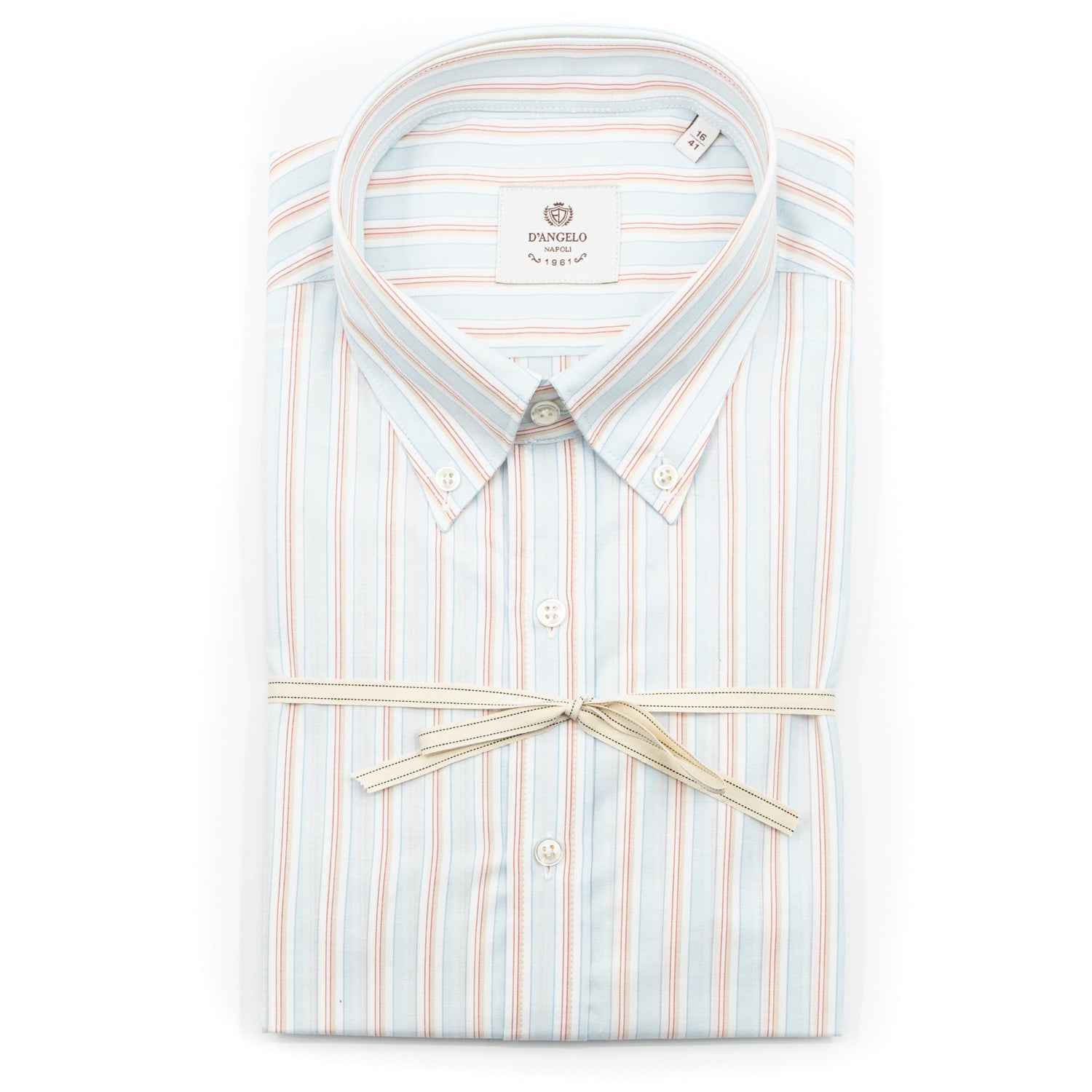 Camicia Riga Multicolor Azzurro e Rosso