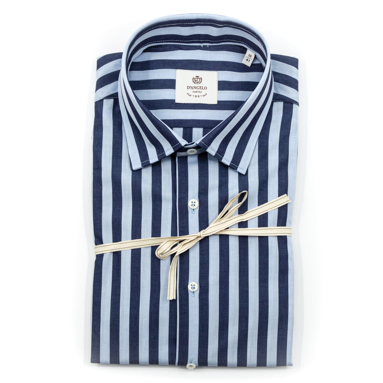 Camicia Righe Azzurro e Blu